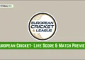 European T10 Live Score: Get the Latest Action News